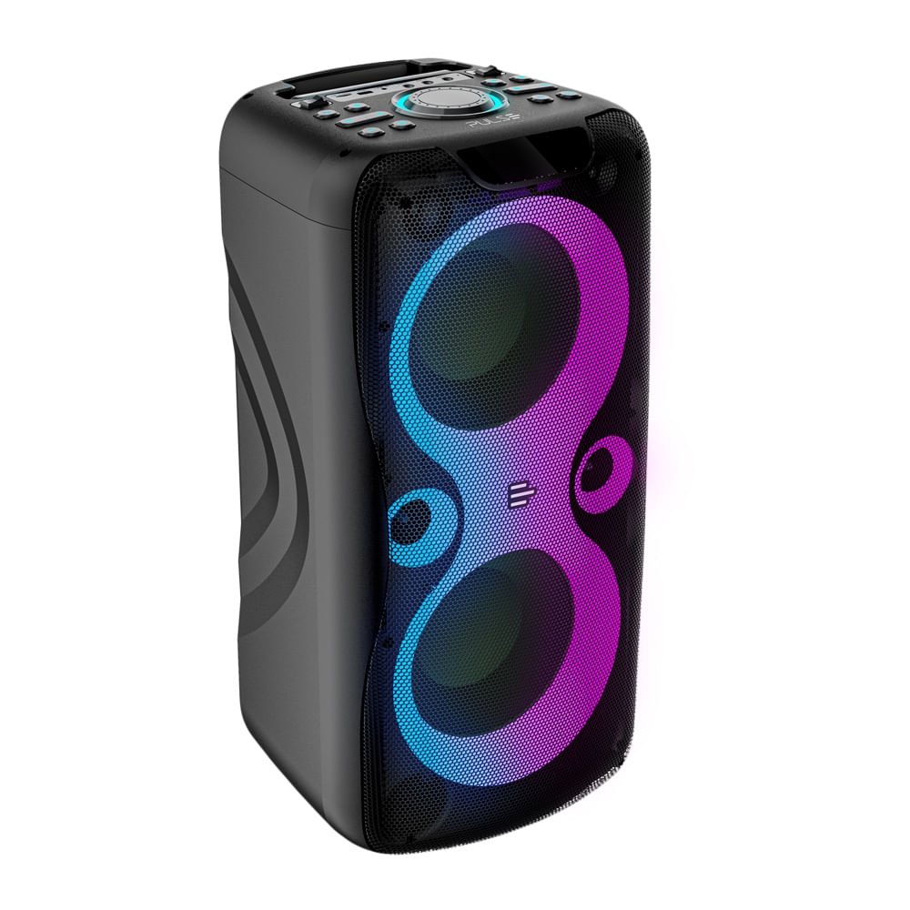 Caixa de Som Pulsebox 2 1100W Bluetooth Bivolt Pulse - SP510 - Pulse Sound  Novo