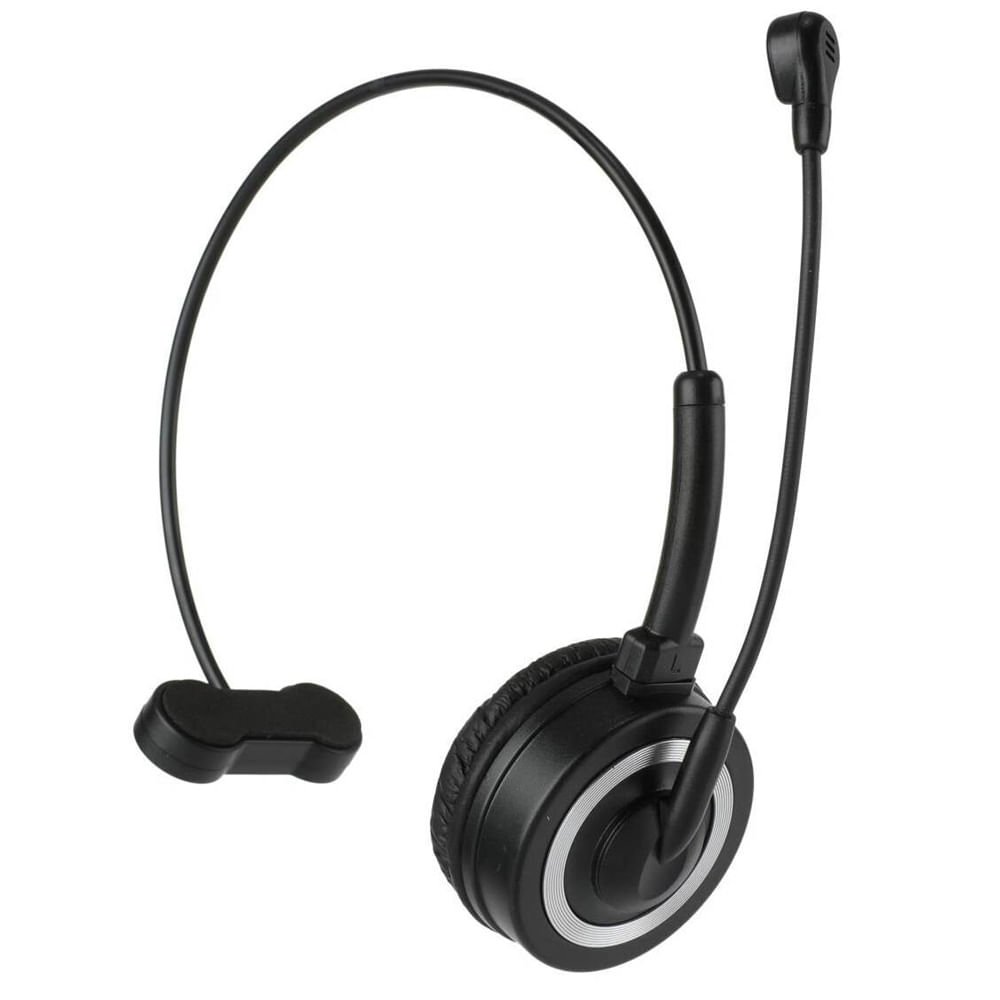Headset compacto Vivitar com recepção remota de áudio e microfone ...
