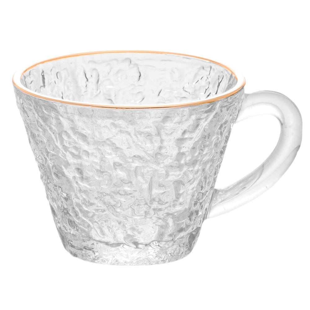 Xícara de Café em Cristal 70mL Petra - Lyor  Fio De Ouro