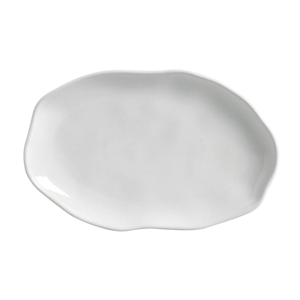 Porto Brasil Conjunto com 4 Porto Brasil Porto Brasil Travessas Oval Rasa Média Bio New White 30x20cm
