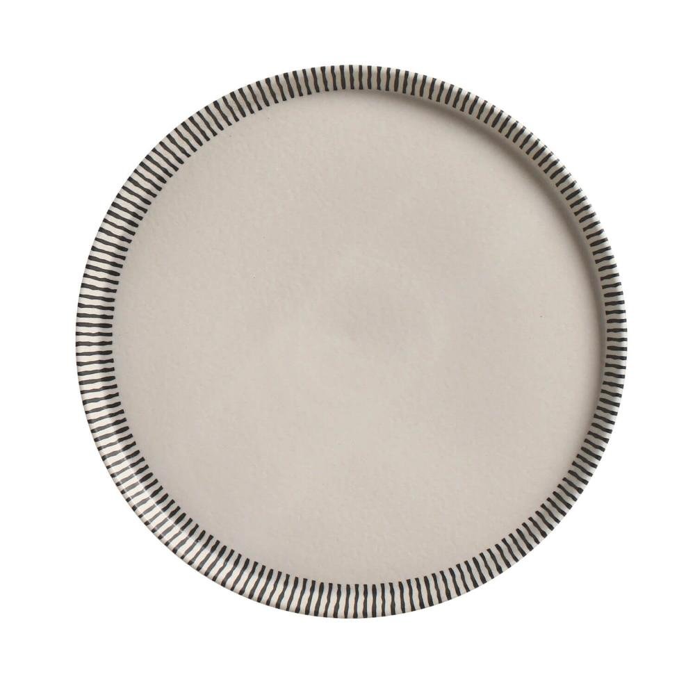 Conjunto com 6 Pratos Raso Neo Pulse Ø27cm - Camicado