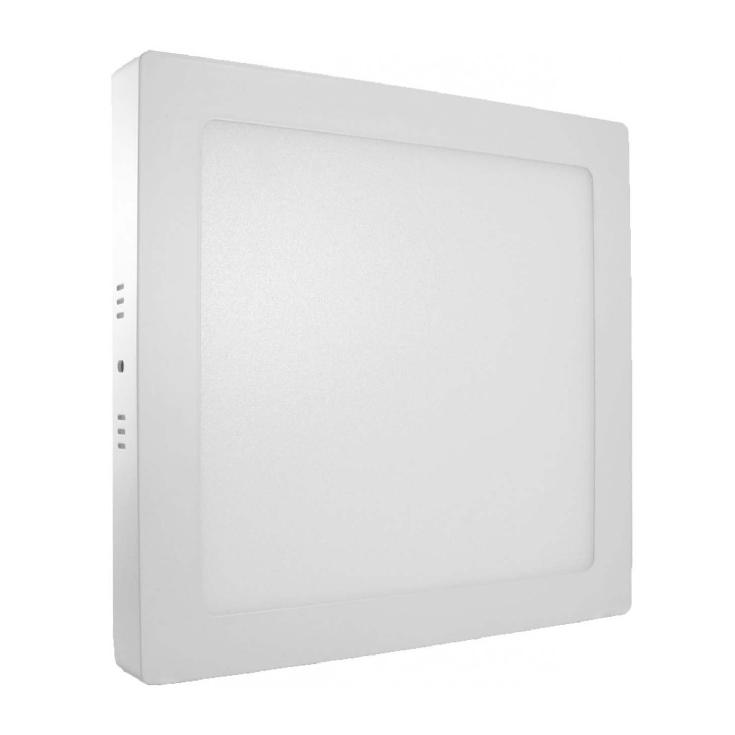 Luminária Painel Led Blumenau plafon sobrepor Quadrada Branco 24w 29x29