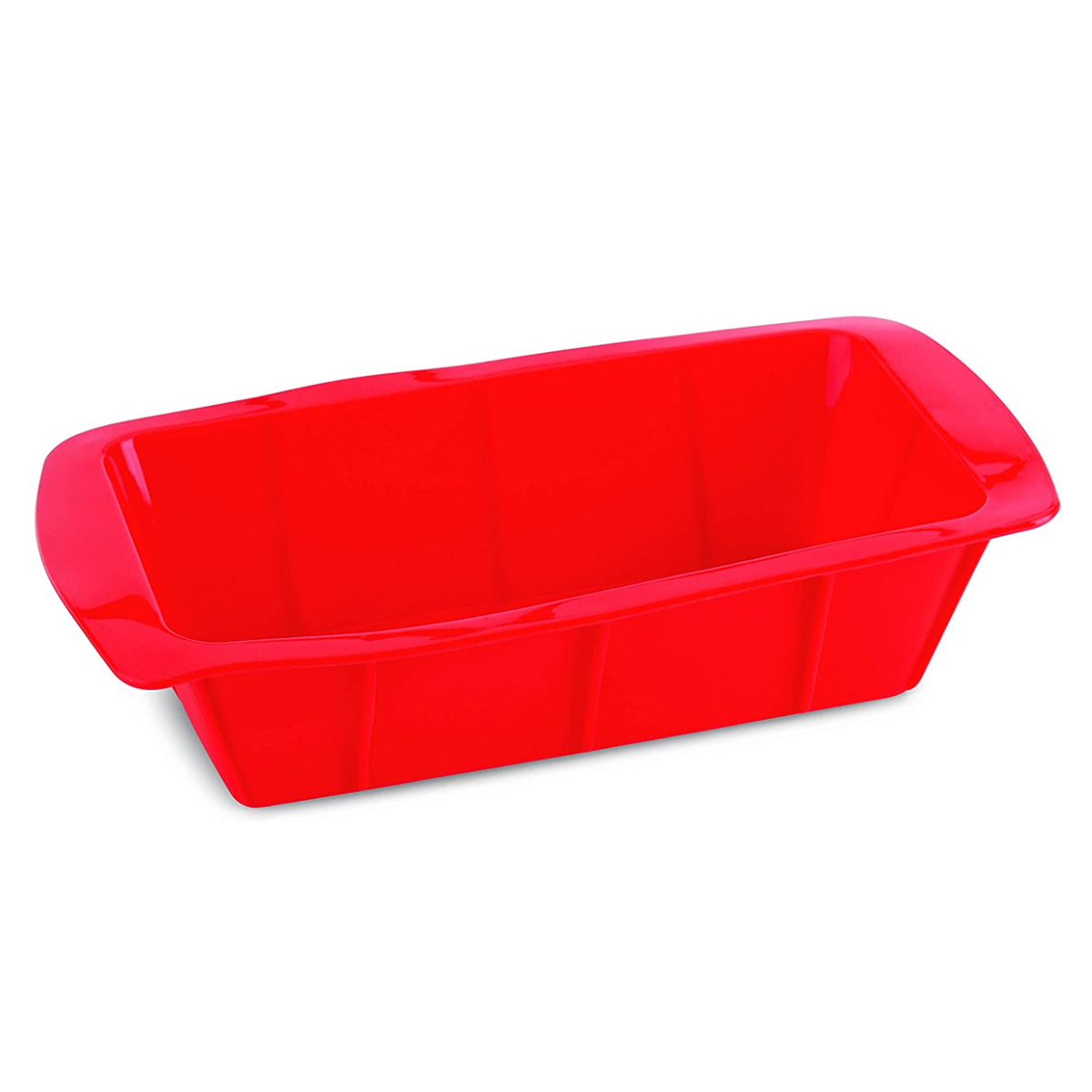 Forma retangular para bolo 27,3cm ate 240 silicone Vermelha - Camicado