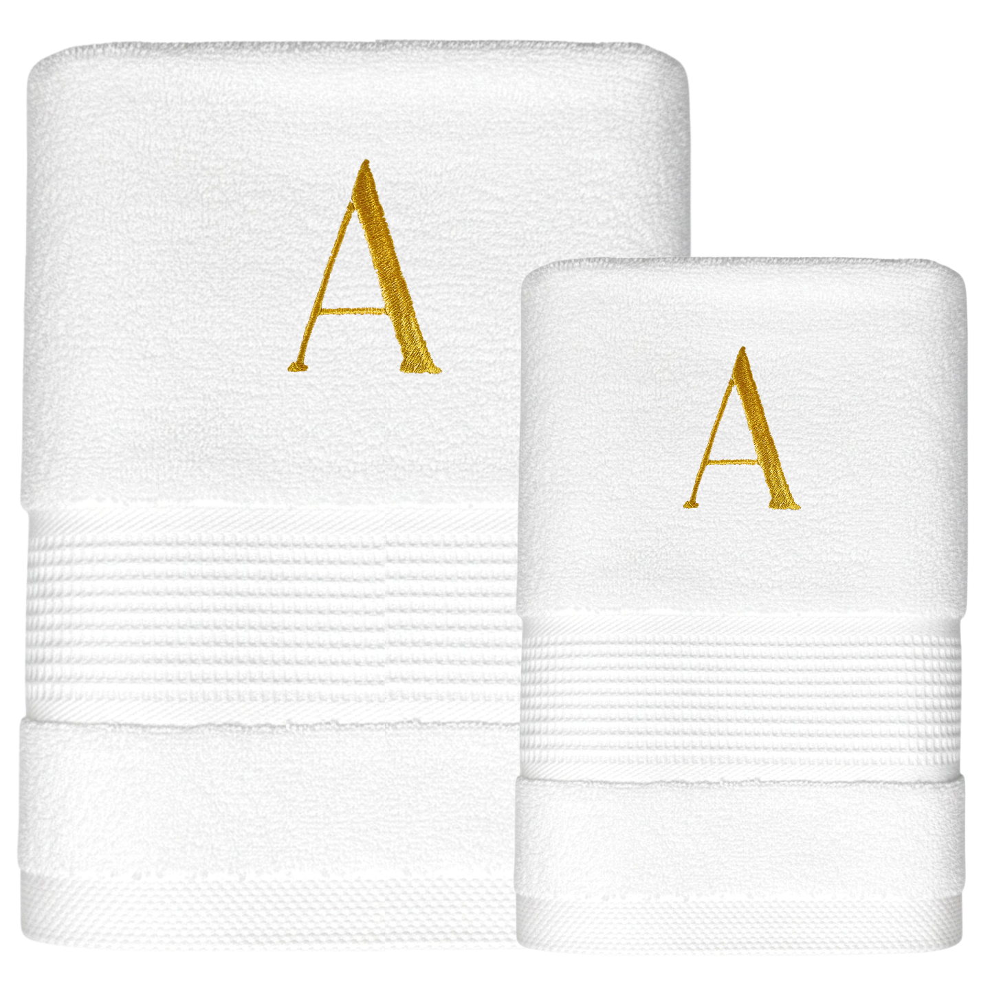 Kit Toalha de Banhão e Rosto Altenburg Vogue 100% Algodão Branco