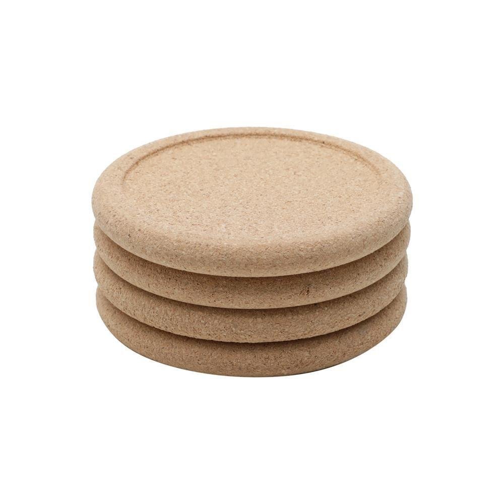 4 Porta Copos Wolff Cortiça 10cm