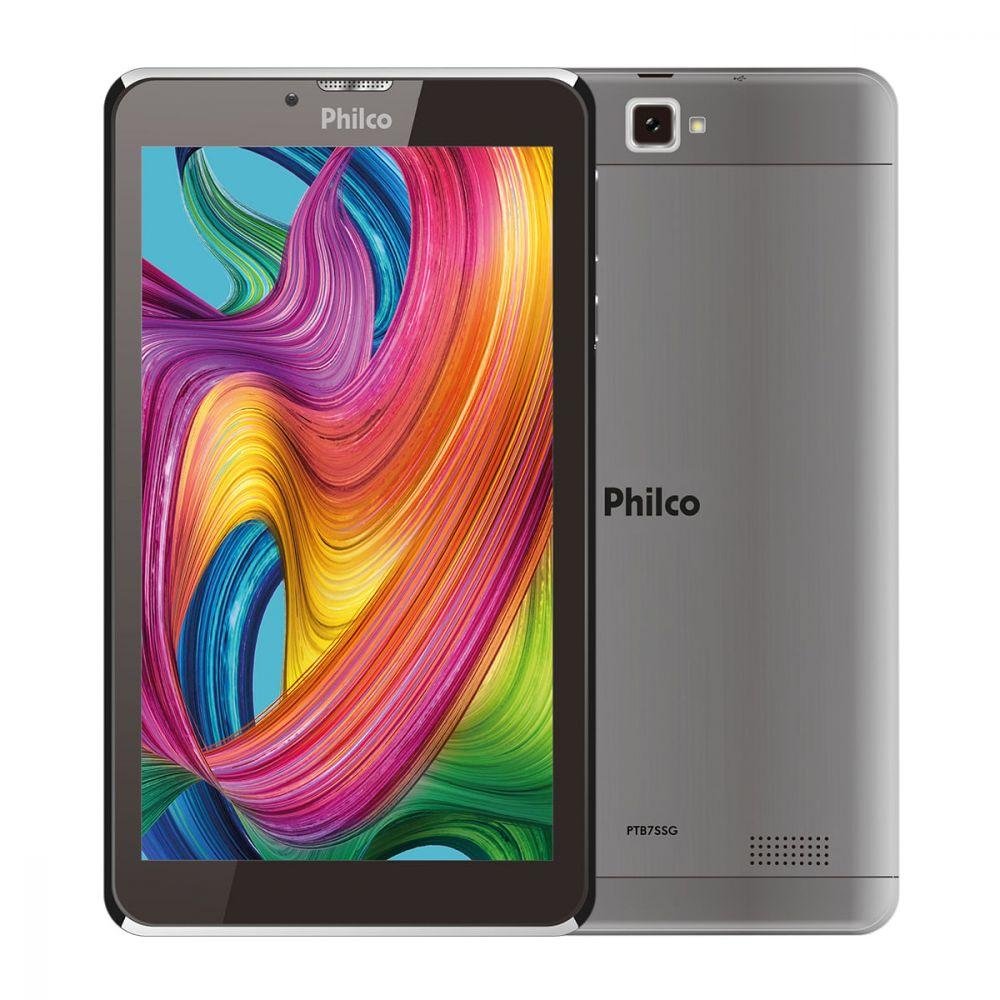 Tablet Philco PTB7SSG Android Pie 9 Go Quad Core 16gb Camicado