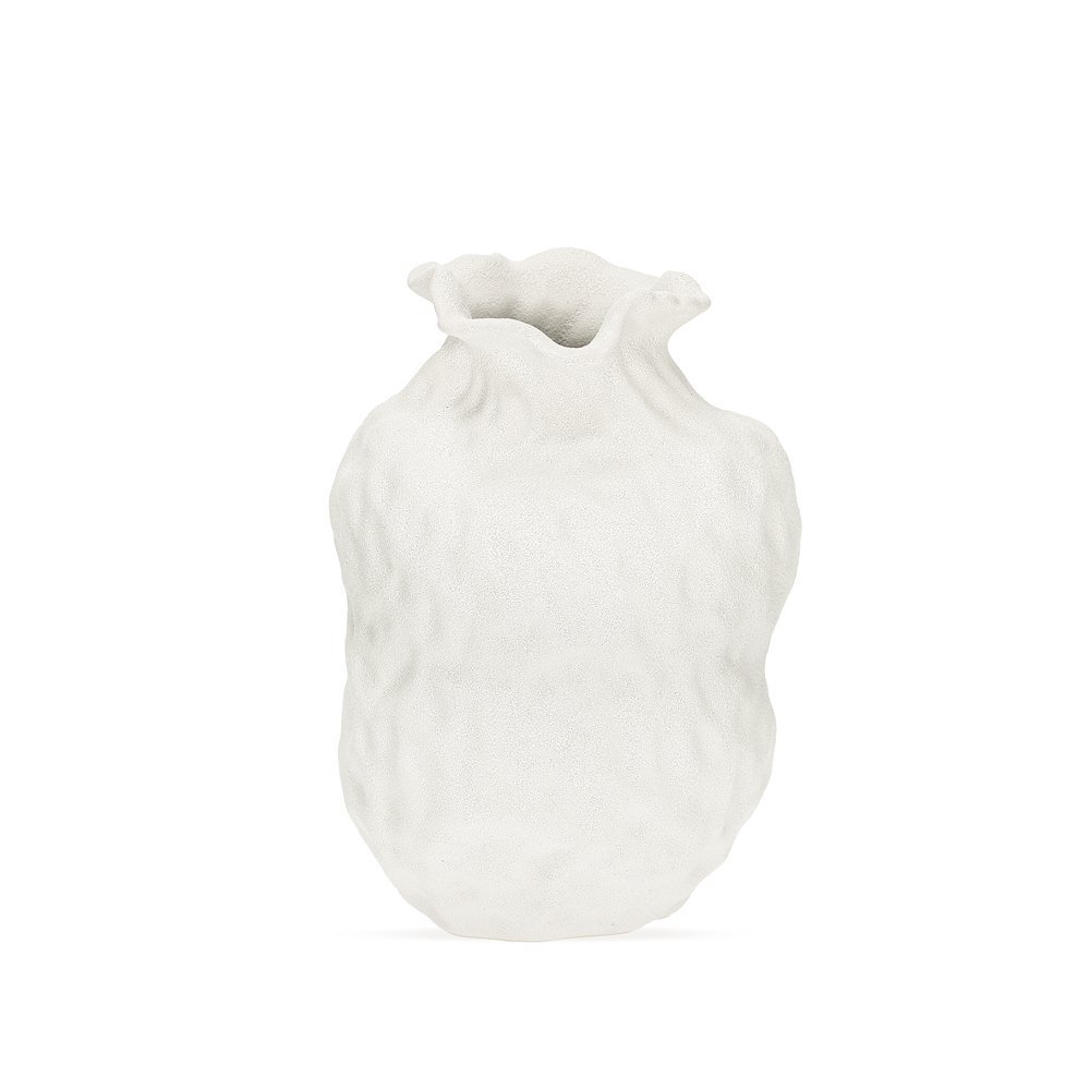 Vaso em Cerâmica Orgânico 25,5x17cm