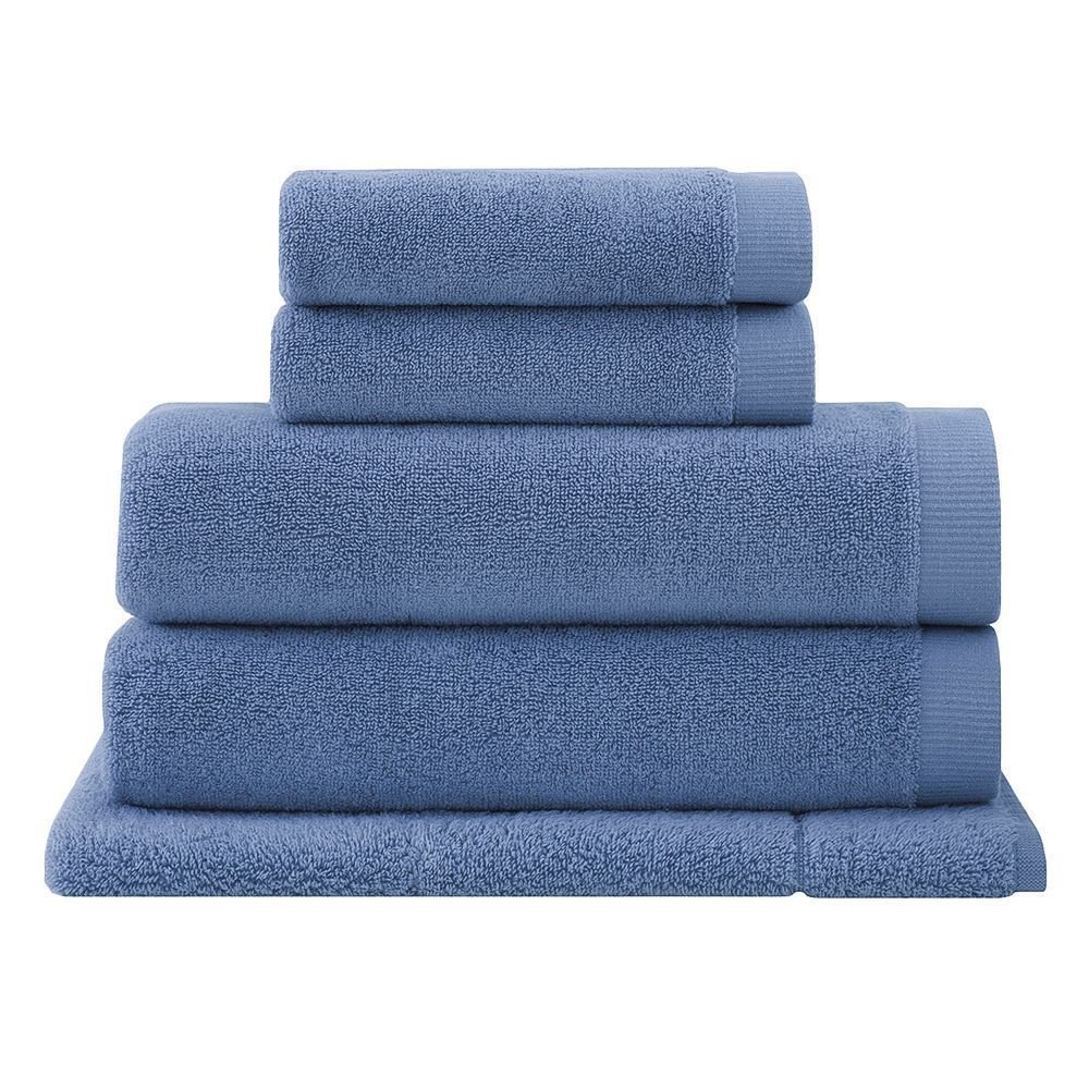 Jogo de Toalhas Buddemeyer Dual Air Banho Azul 5 peças 100% Algodão