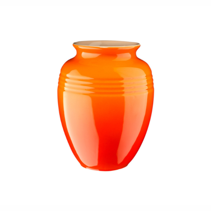 Vaso 1l em Cerâmica 15cm Le Creuset Laranja Camicado