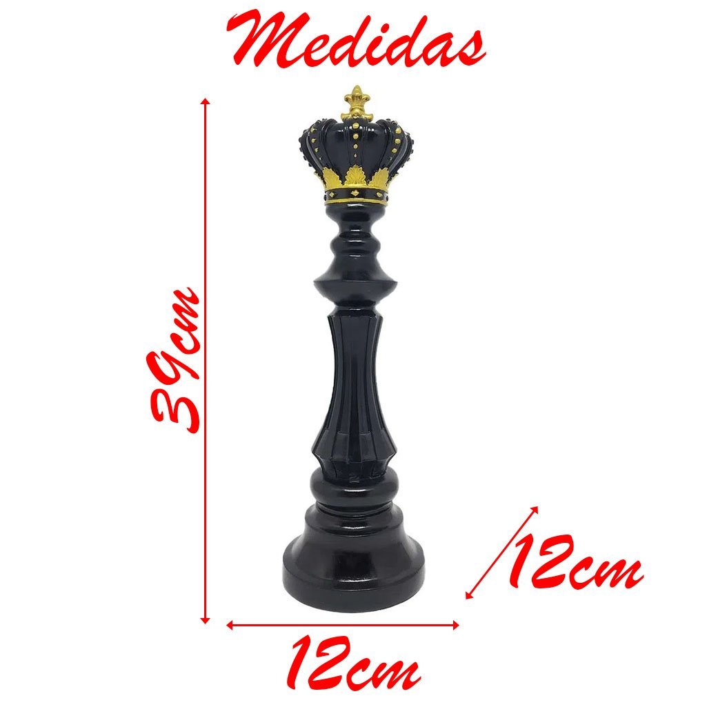 Rainha Xadrez - Decoração - Queen Chess