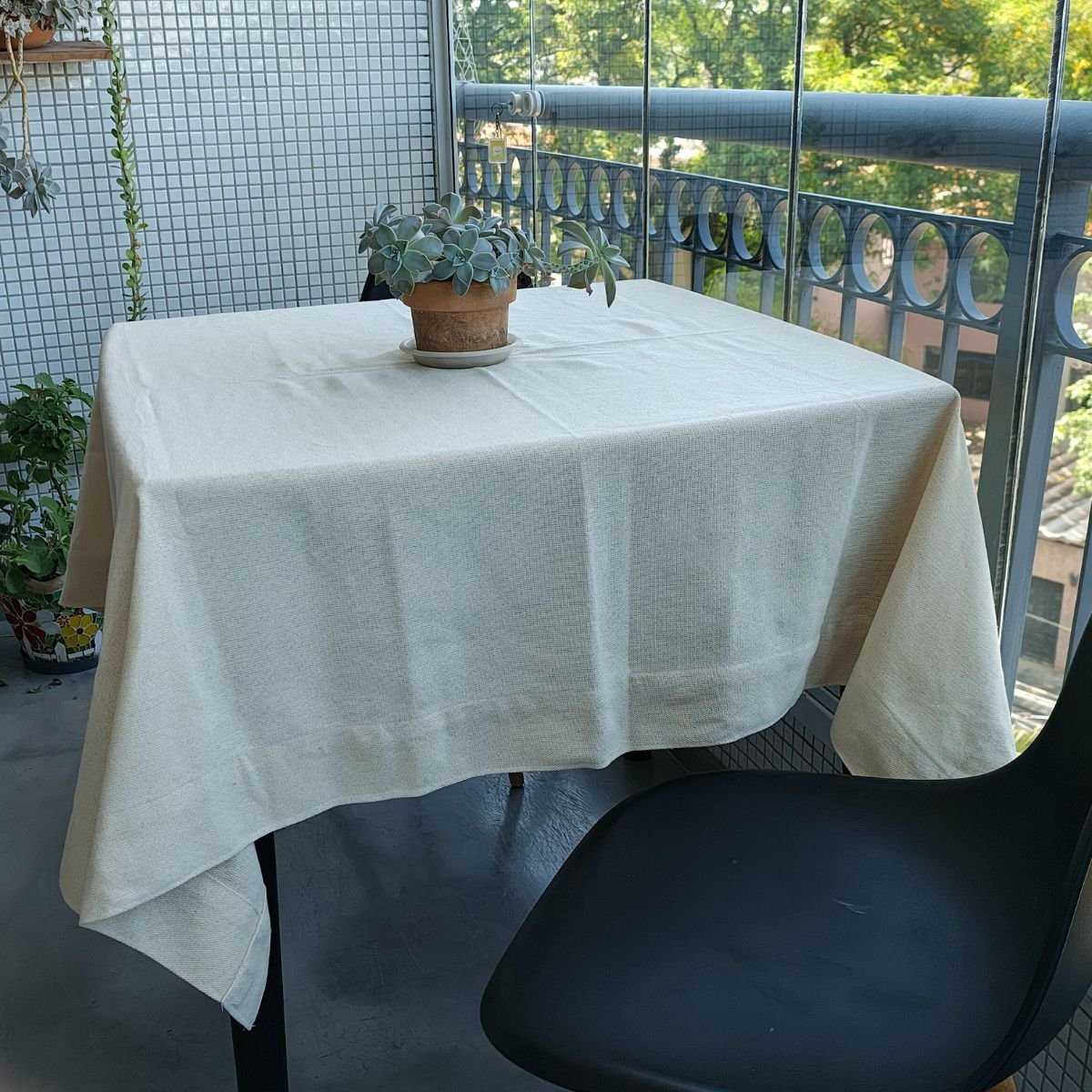 Toalha de Mesa Algodao Cru Classic Retangular 150 X 220