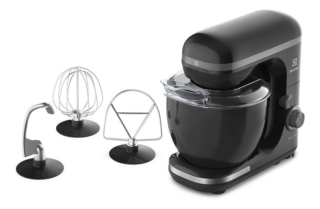 Batedeira Planetária EKM30 Preta Experience Com Tigela 5l 750w Electrolux