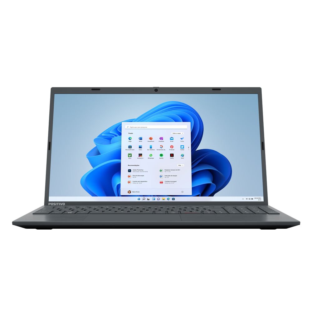 Notebook – Positivo C4500g-15 Celeron N4020 1.10ghz 4gb 512gb Ssd Intel Uhd Graphics Windows 11 Home Motion 15,6″ Polegadas