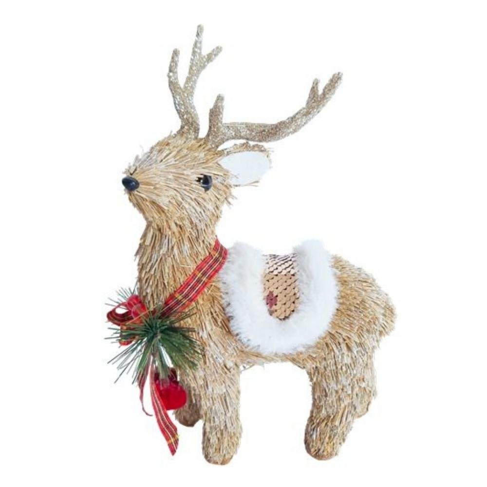 Rena Decorativa Branca Luxo 30cm Tok da Casa - Camicado