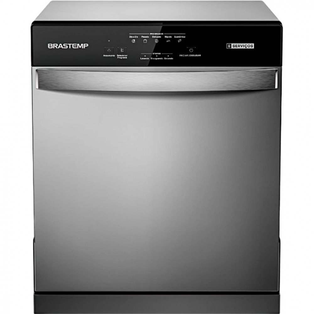 Lava Louça Brastemp 8 Serviços Inox BLF08BSBNA