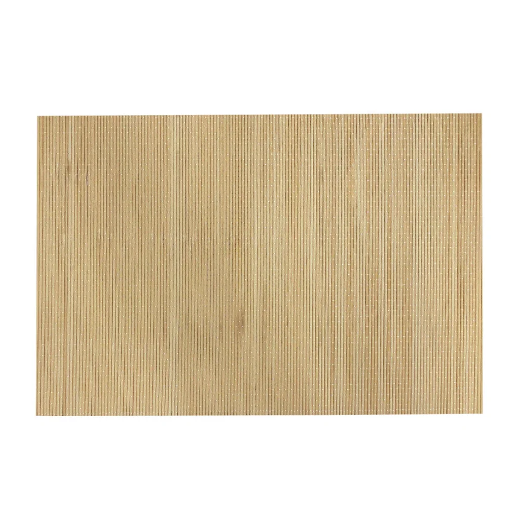 8 Jogo Americano Esteira Bambu Natural Tocantins Mf 30X45