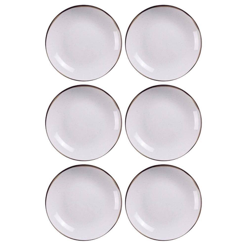 Kit 6 pratos fundos Canyon porcelana 21cm- Tramontina