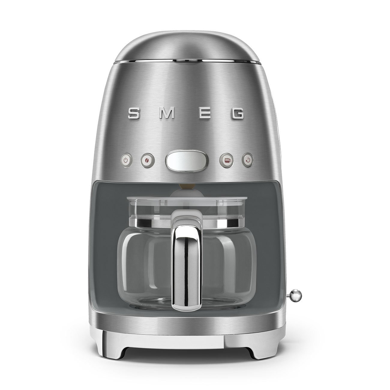 Cafeteira Elétrica Smeg Anos 50 Cromado 220v - Dcf02ssbr