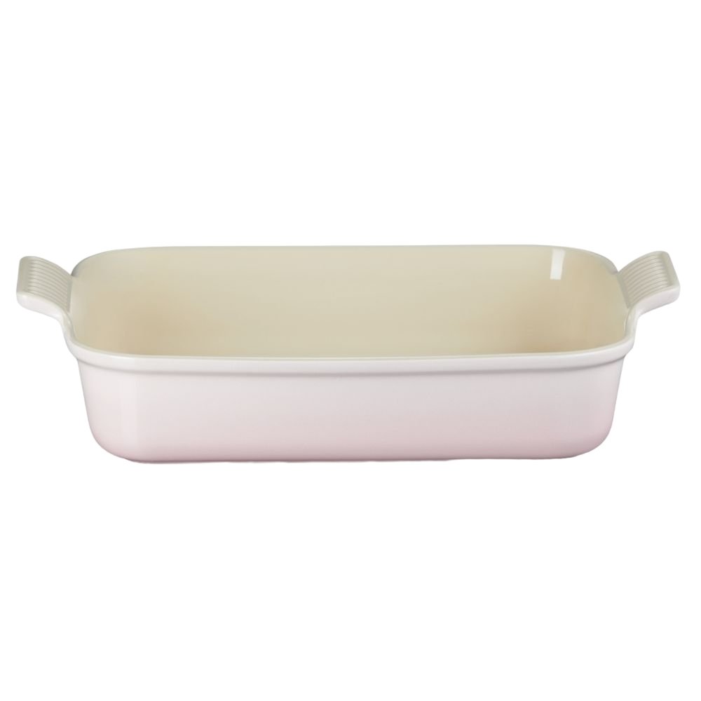 TRAVESSA LE CREUSET HERITAGE RETANGULAR EM CERAMICA 32CM