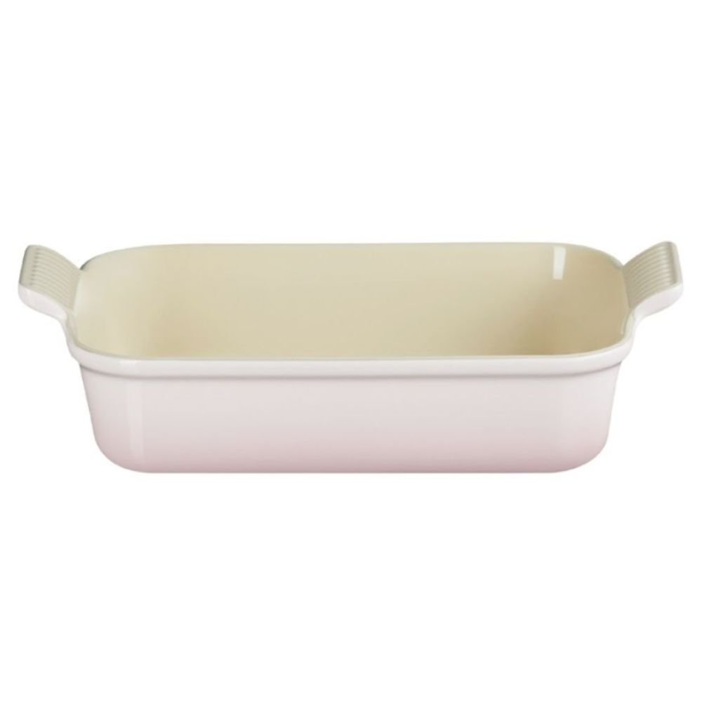 TRAVESSA LE CREUSET HERITAGE RETANGULAR EM CERAMICA 26CM
