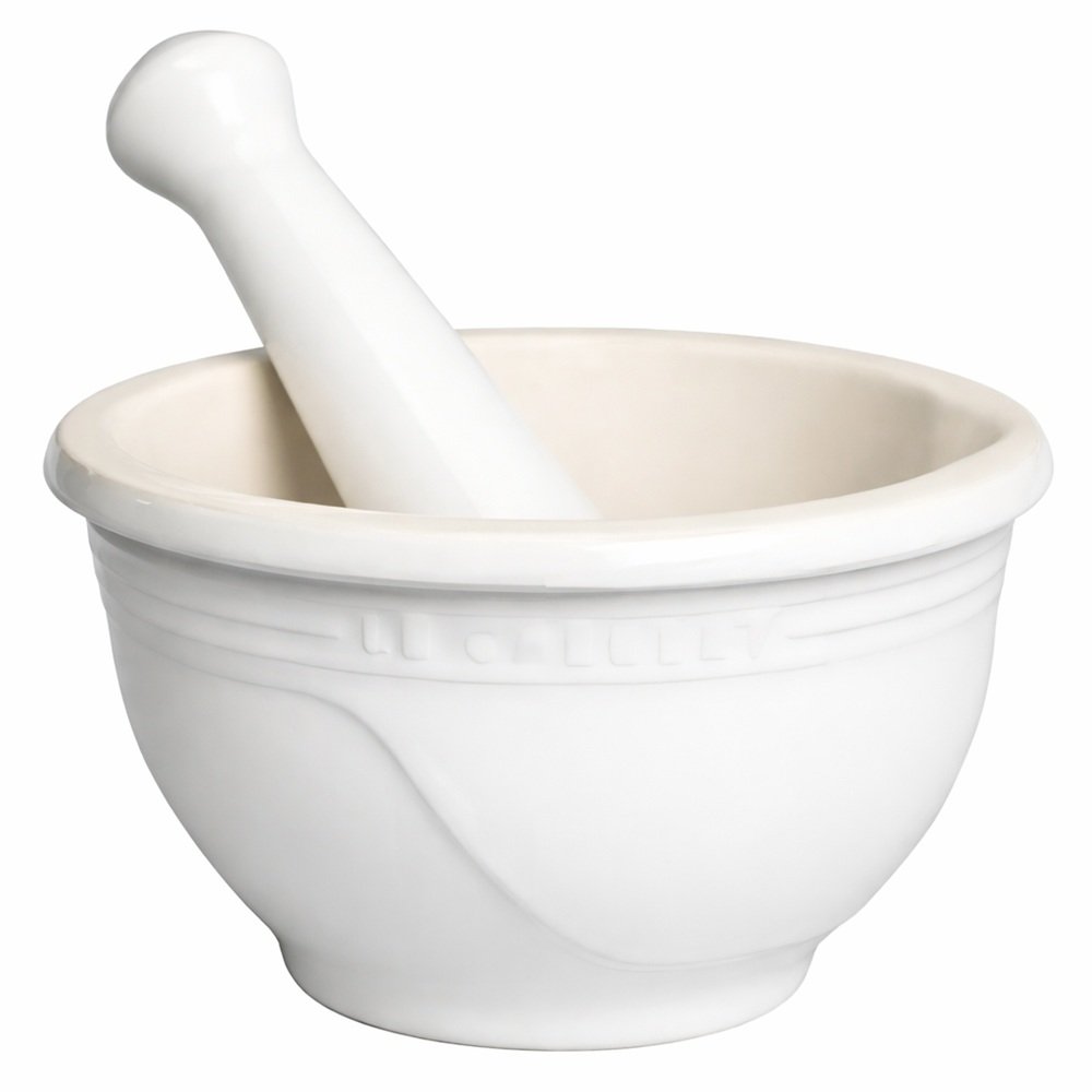 PILAO COM MACERADOR LE CREUSET 300ML EM CERAMICA BRANCO 91003400010000