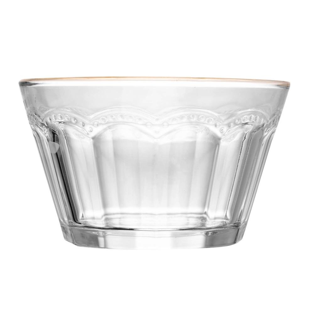 Bowl Belle Epoque com Fio de Ouro 10cm x 6cm Cristal