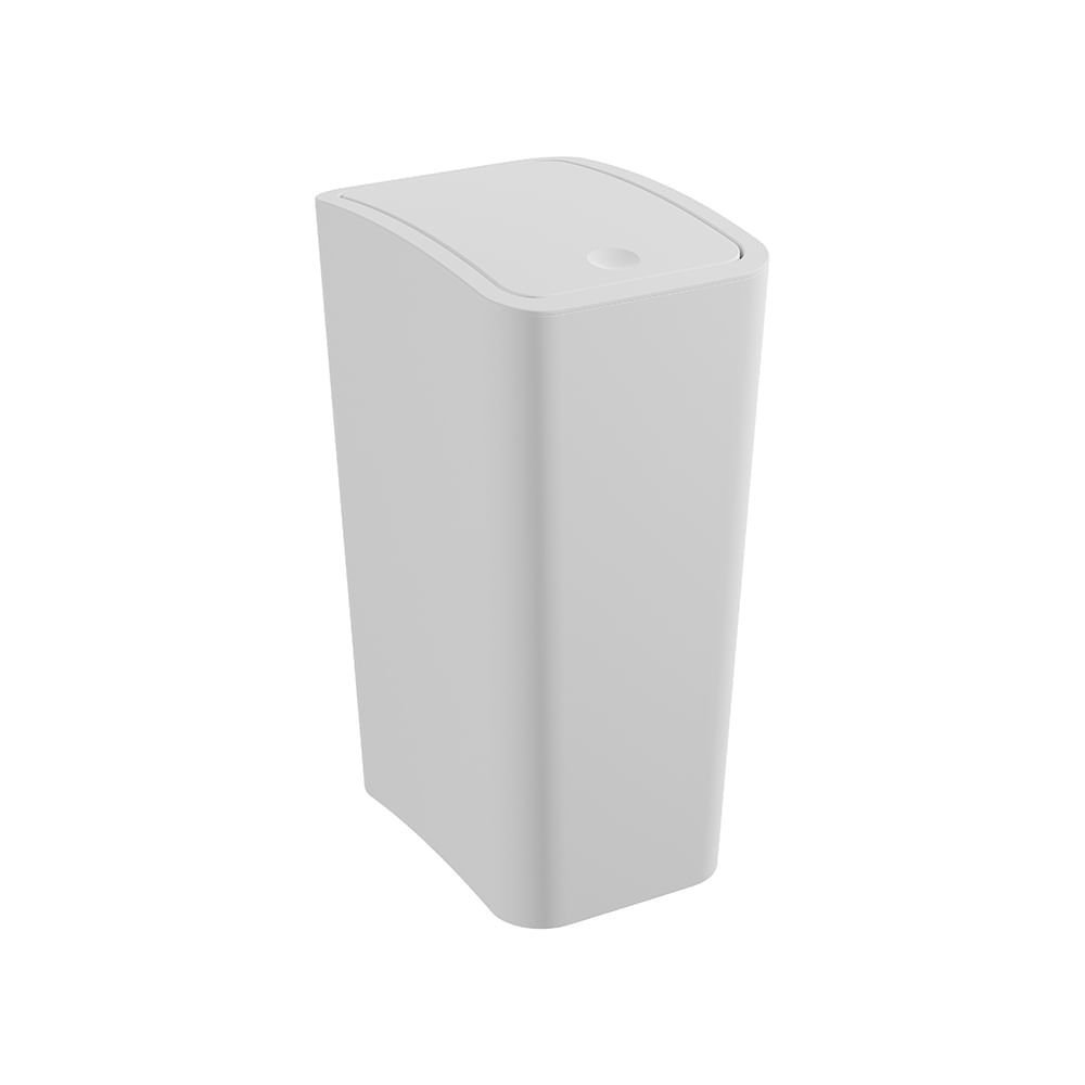 Lixeira Astra LTC2 com Tampa Click 8L Retangular