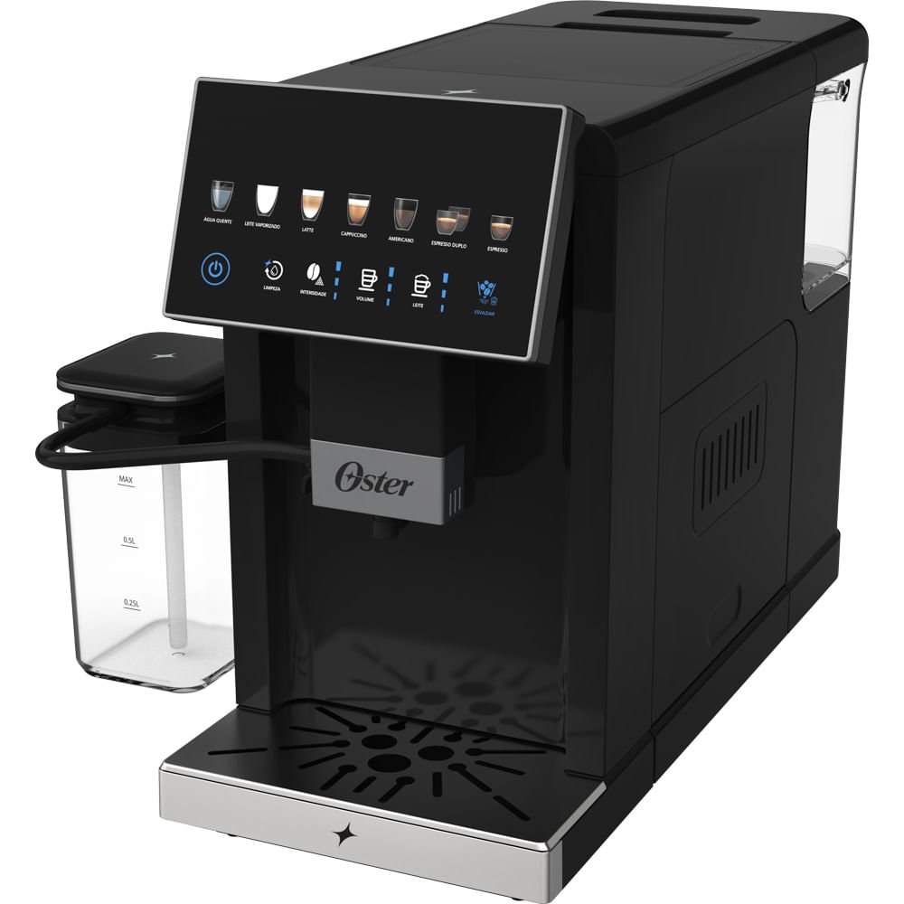 Cafeteira Expresso Oster Digital Superautomática Com Moedor Cônico Inox 220v - Ocaf970