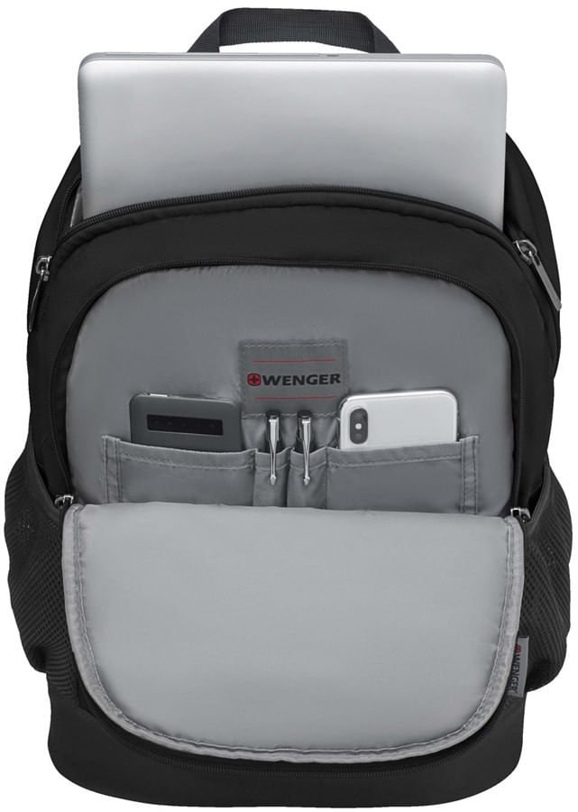 Mochila Wenger Quadma Preta Preto 5