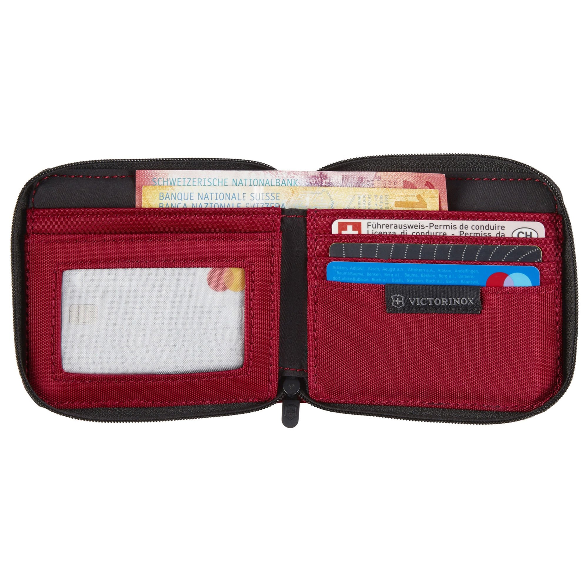 Carteira Victorinox Zip Around Vermelha Vermelho 6