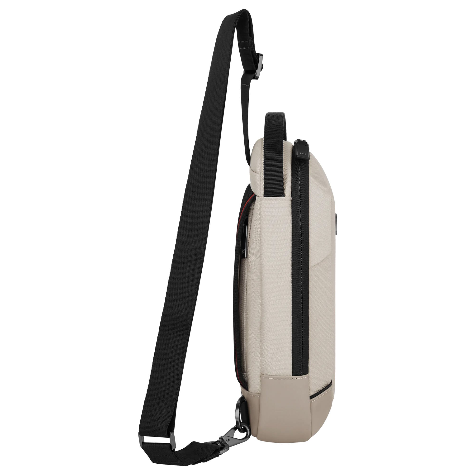 MOCHILA ALTMONT MODERN SLING BAG STONE WHITE Bege/Preto 3