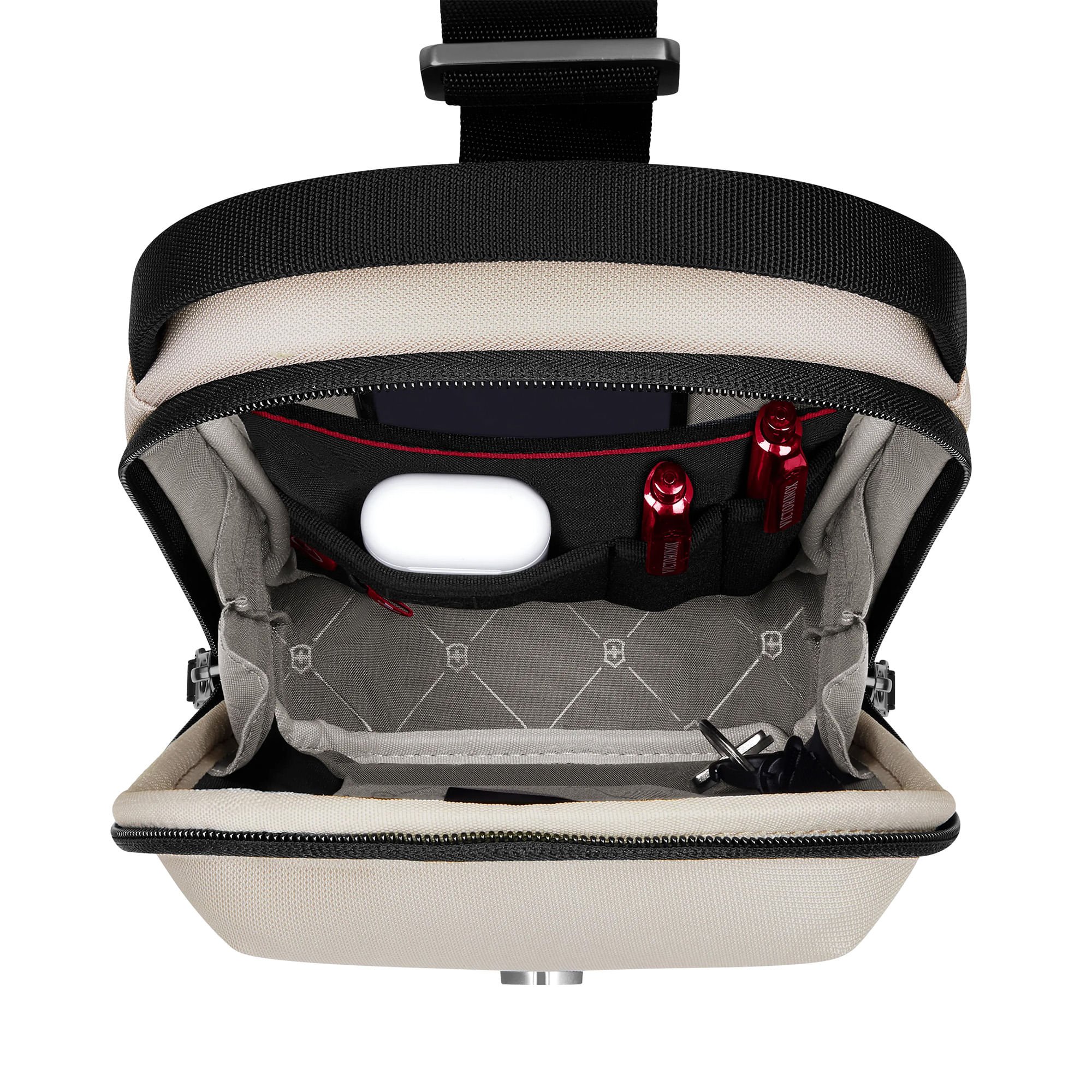 MOCHILA ALTMONT MODERN SLING BAG STONE WHITE Bege/Preto 8