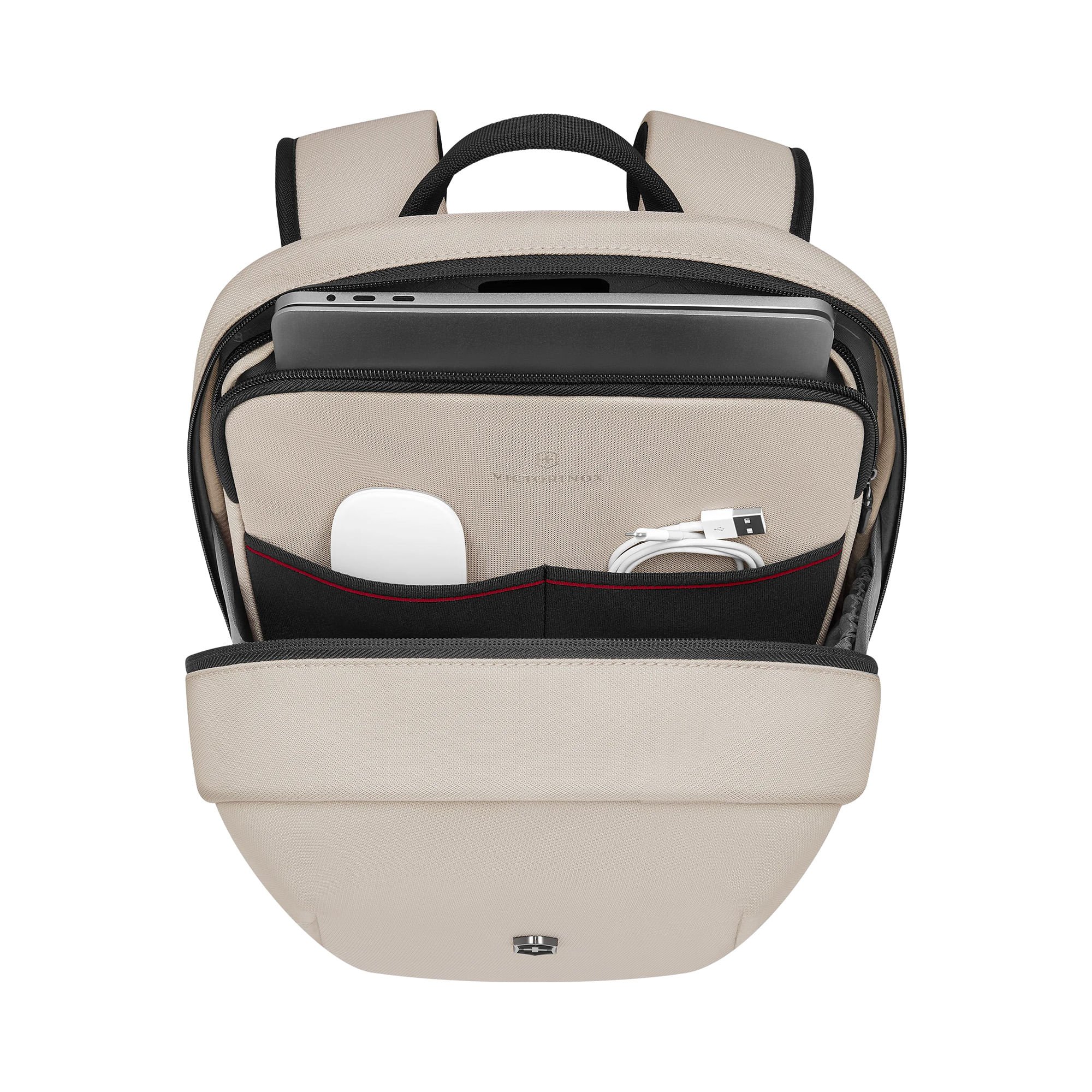 MOCHILA ALTMONT MODERN CITY DAYPACK STONE WHITE Bege/Preto 5