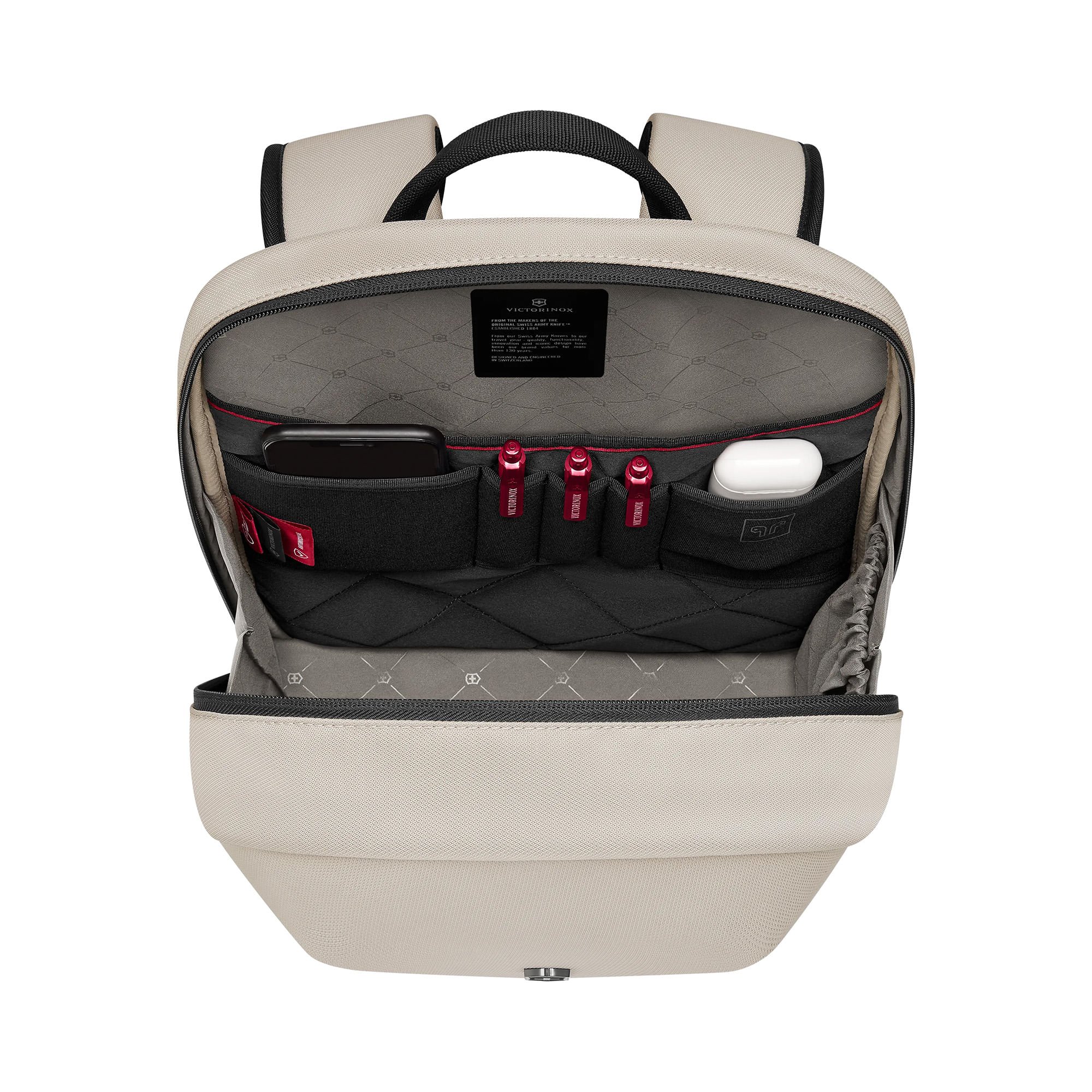 MOCHILA ALTMONT MODERN CITY DAYPACK STONE WHITE Bege/Preto 6