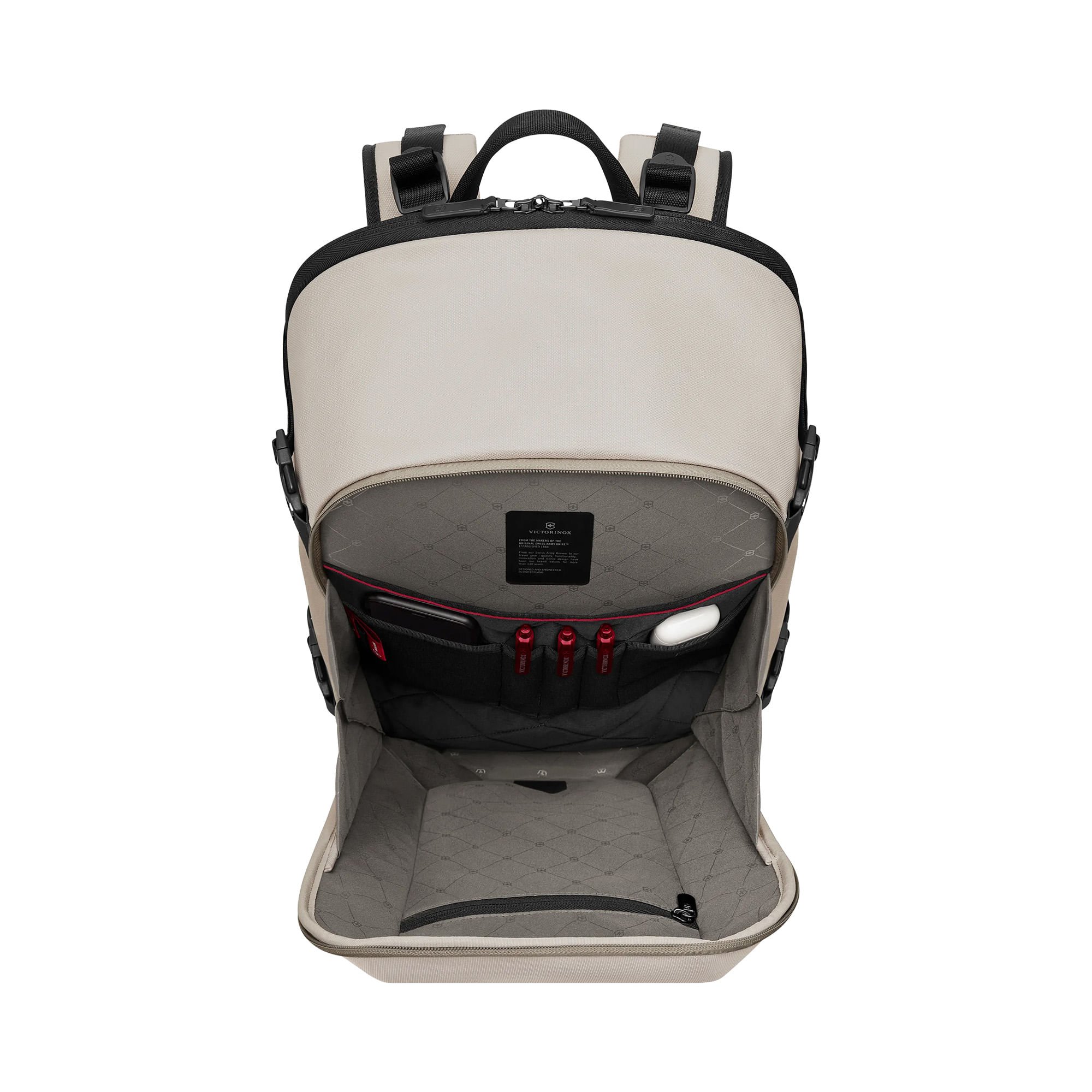 MOCHILA ALTMONT MODERN TRAVELER BACKPACK STONE WHITE Bege/Preto 6