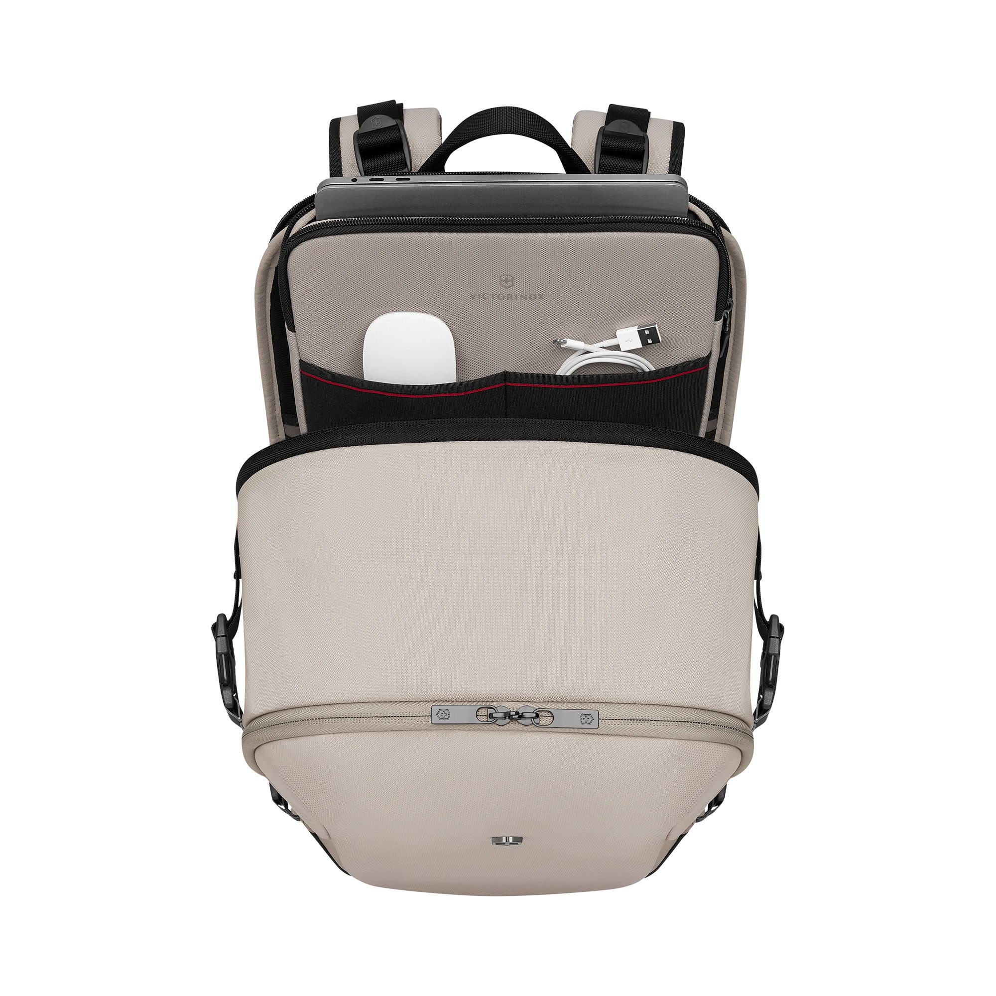 MOCHILA ALTMONT MODERN TRAVELER BACKPACK STONE WHITE Bege/Preto 7
