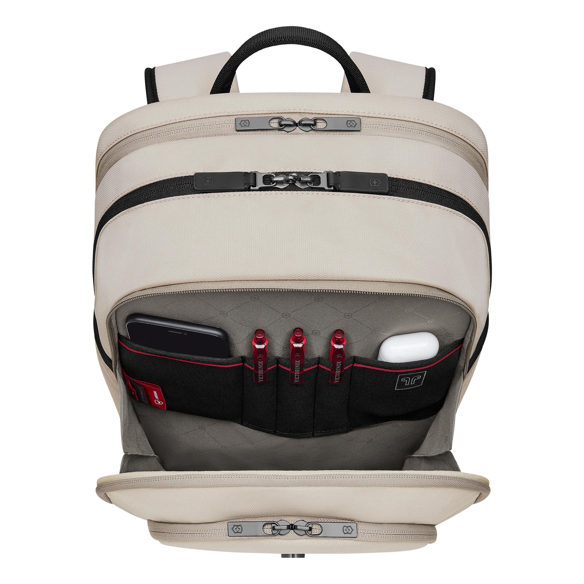 MOCHILA ALTMONT MODERN DELUXE BACKPACK STONE WHITE Bege/Preto 8