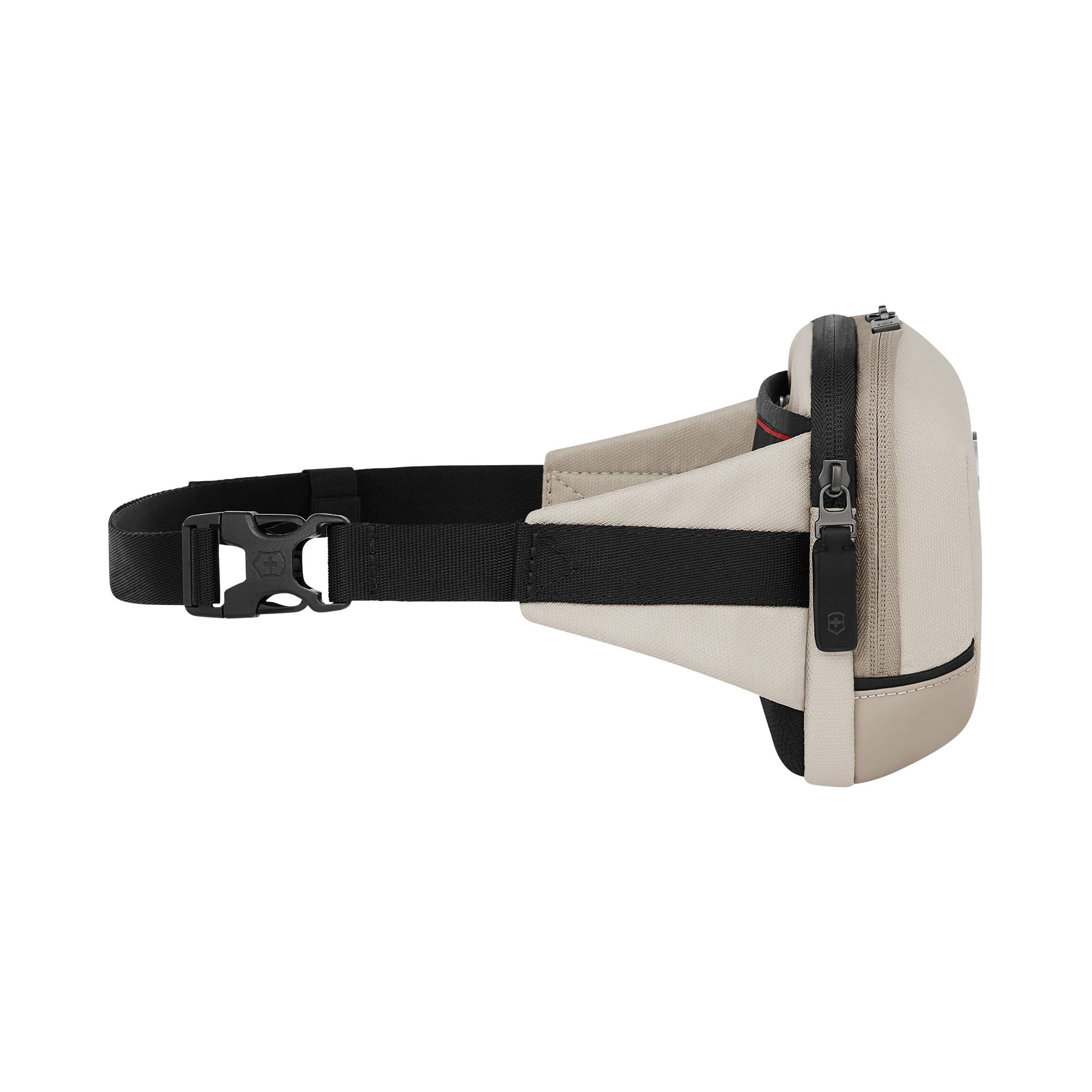 POCHETE ALTMONT MODERN BELT BAG STONE WHITE Bege/Preto 9