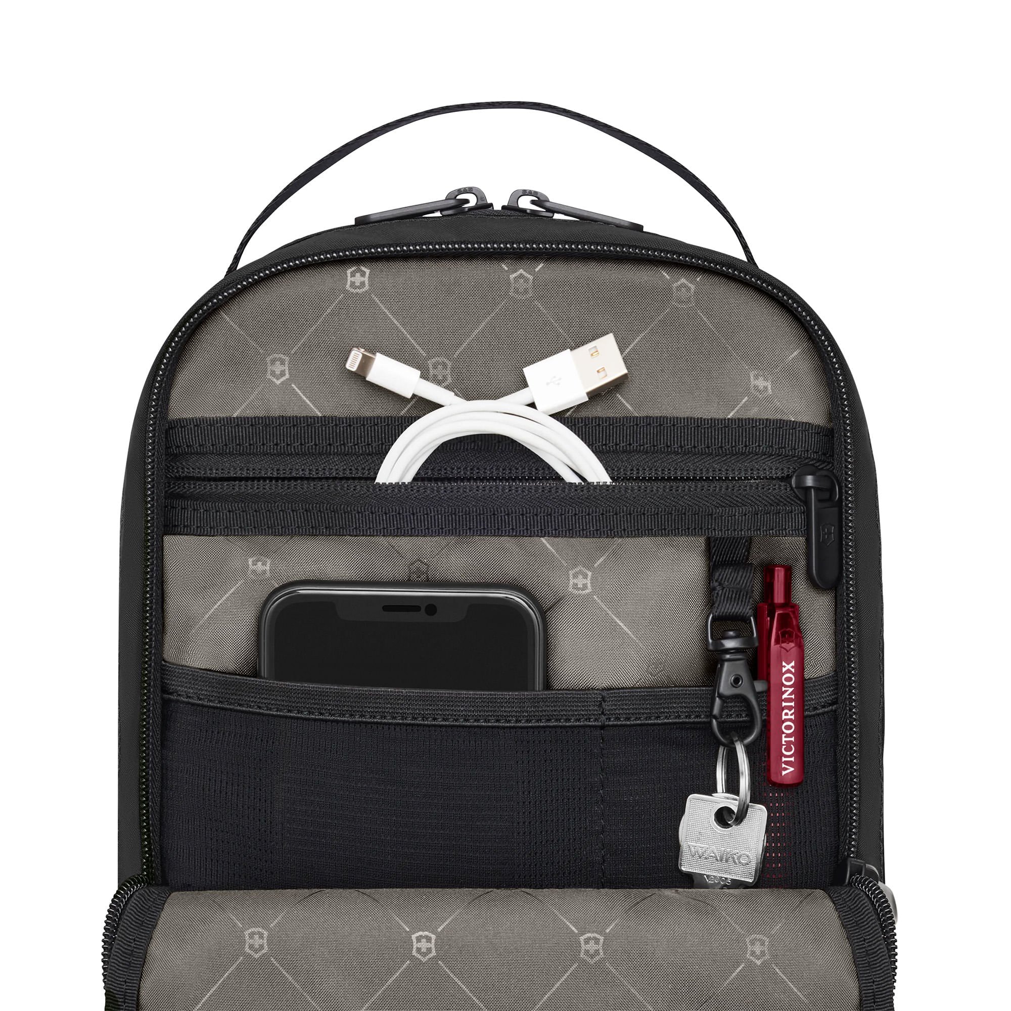 TRAVEL ESSENTIALS | BOLSA CROSSBODY COM PROTEÇÃO RFID Preto 4