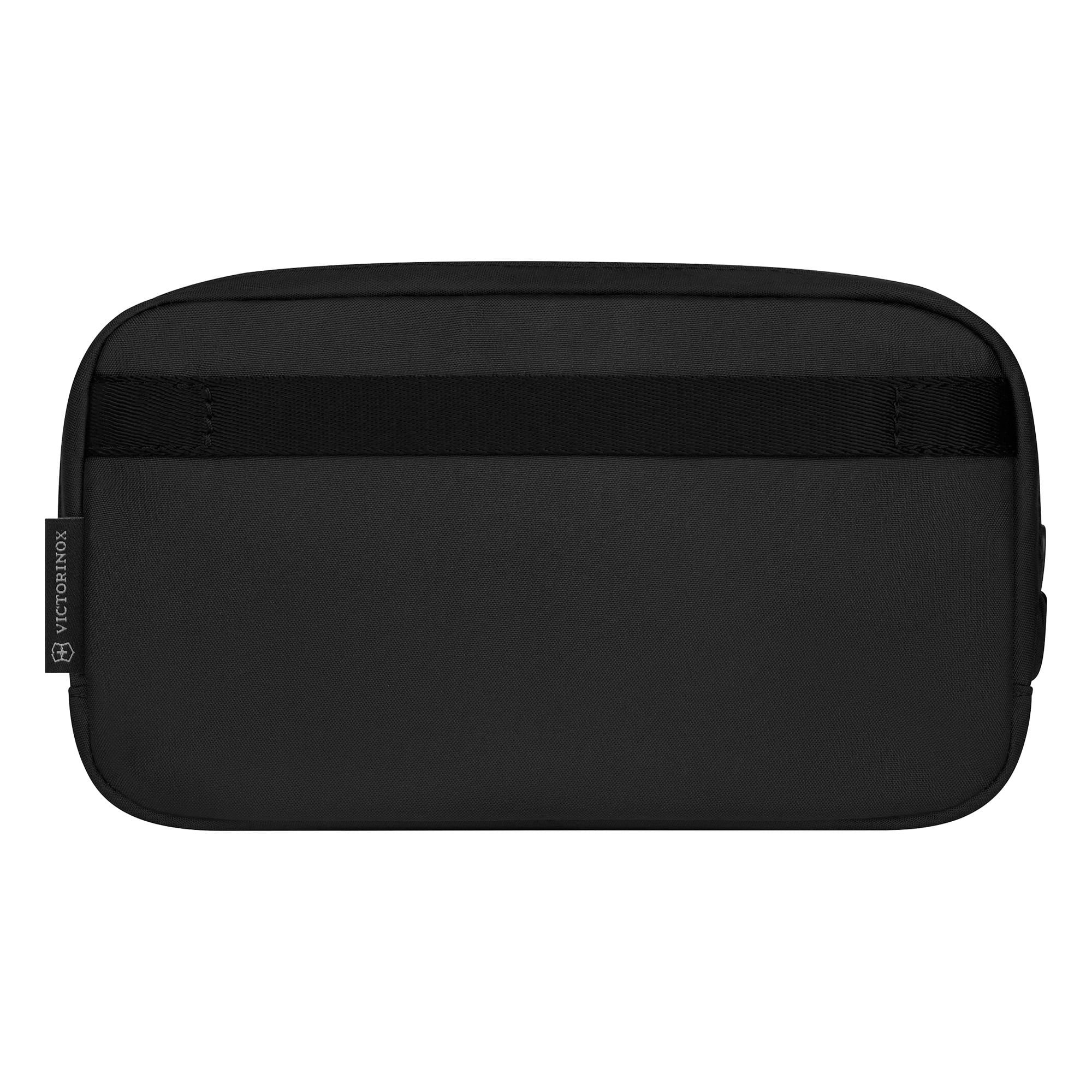 TRAVEL ESSENTIALS | NECESSAIRE COMPACTO COM BOLSOS INTERNOS Preto 2