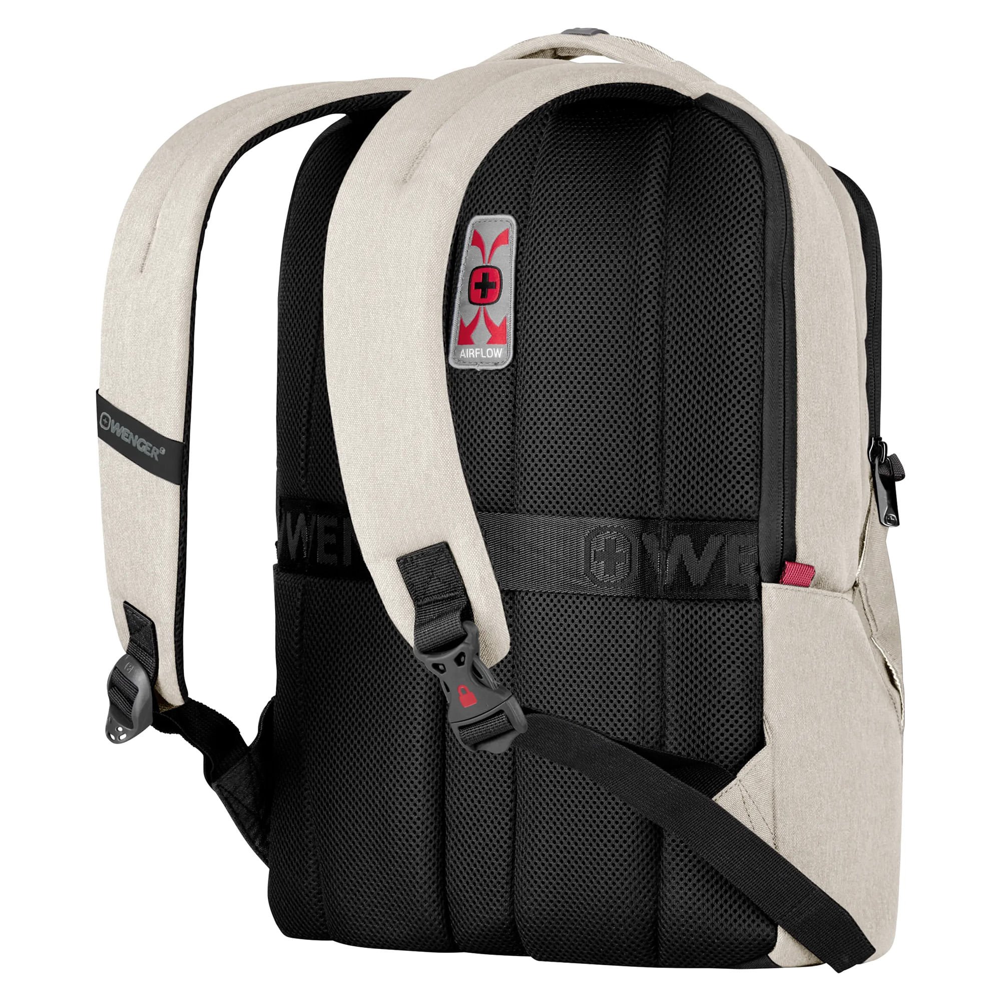 MX PROFESSIONAL | MOCHILA PARA NOTEBOOK 16” COM BOLSO PARA TABLET Off White 6