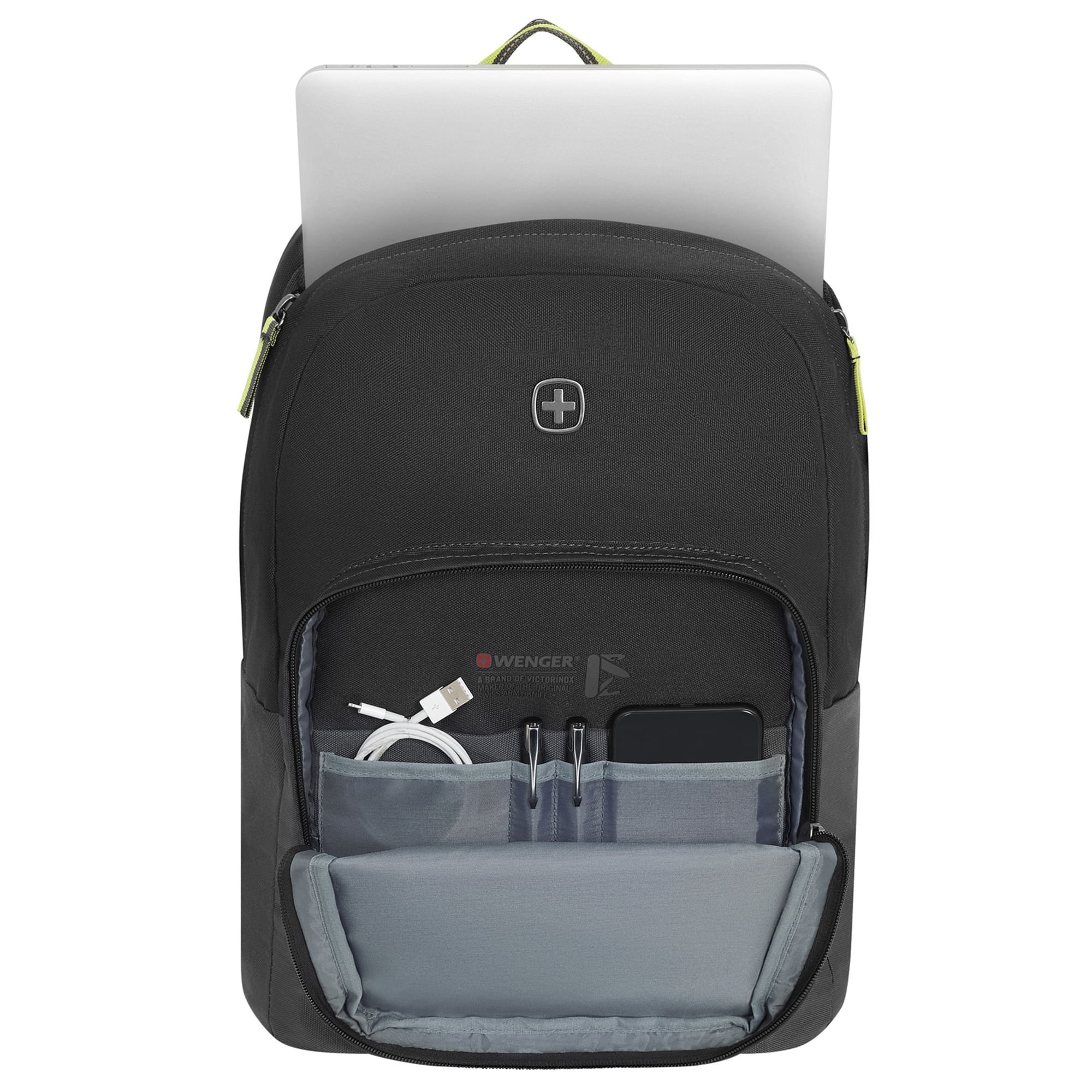 Mochila Wenger Crango Preta Preto 5