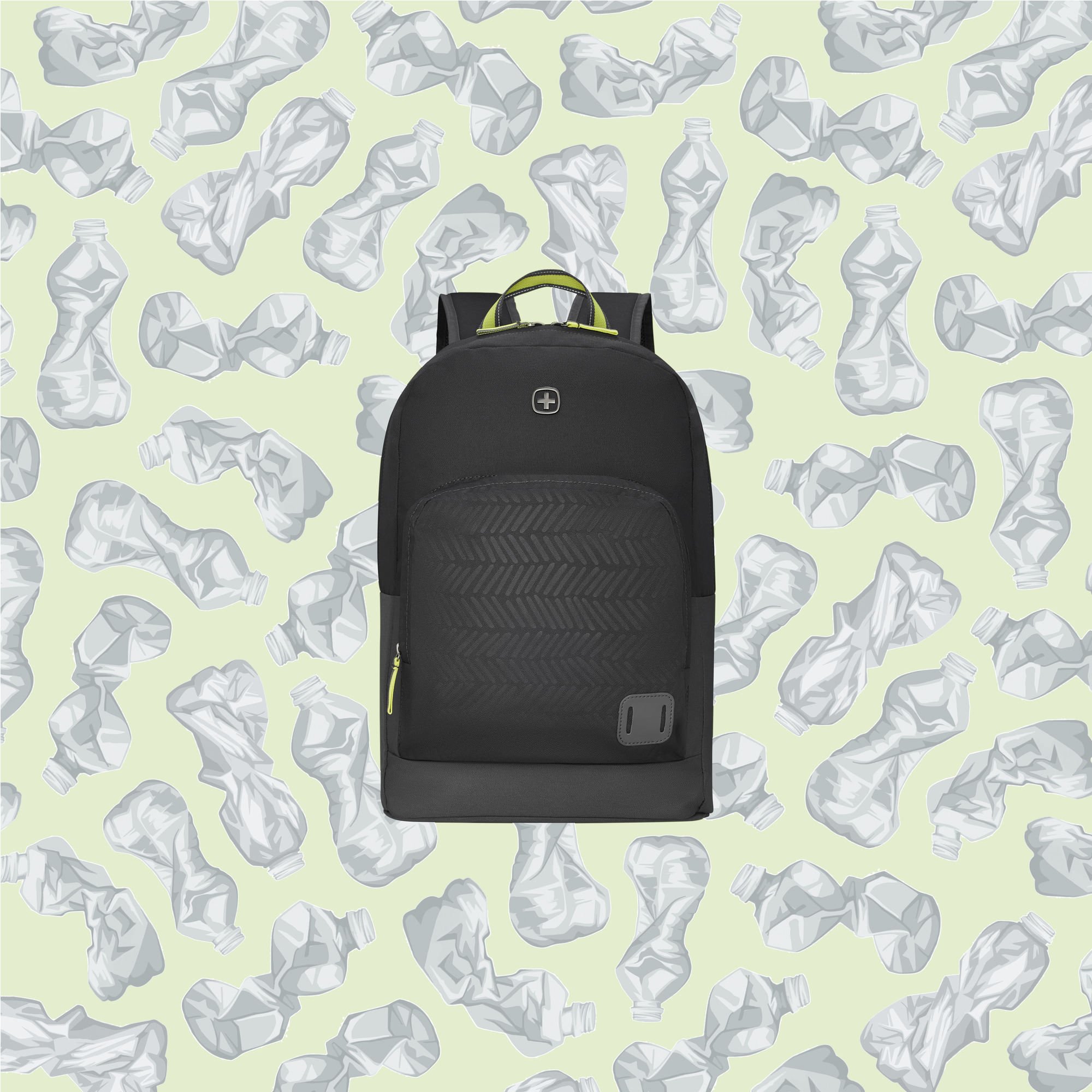 Mochila Wenger Crango Preta Preto 7