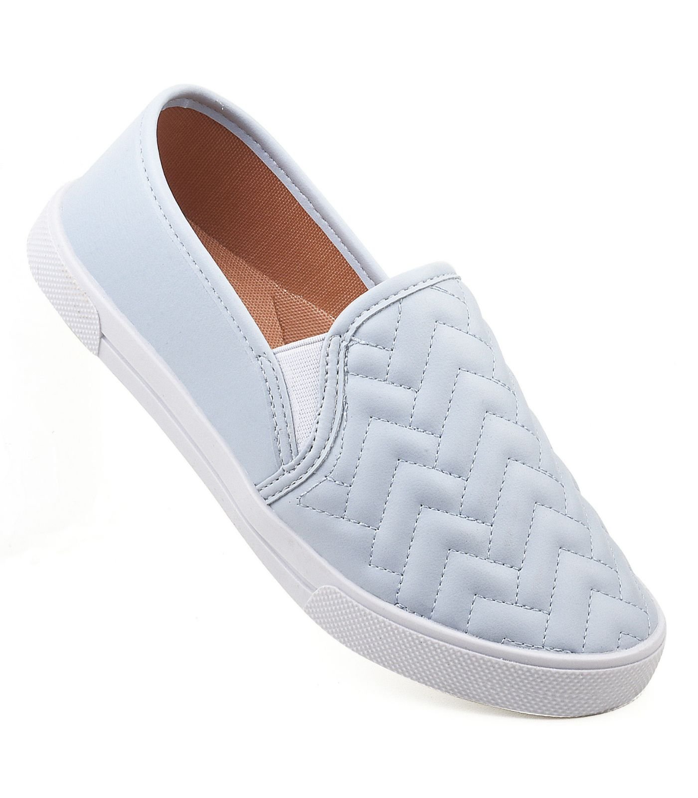 Tênis Slip On Matelassado Select Azul