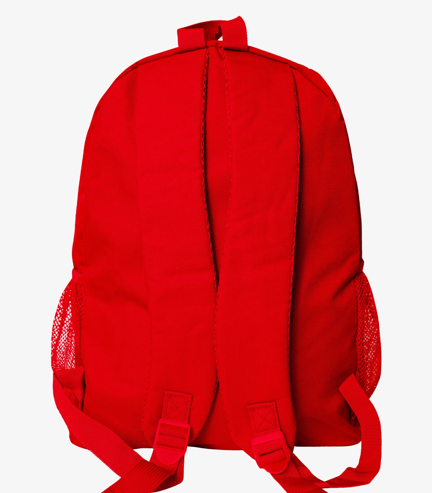 Mochila Feminina Estampada Flores Clio Vermelho Vermelho 3