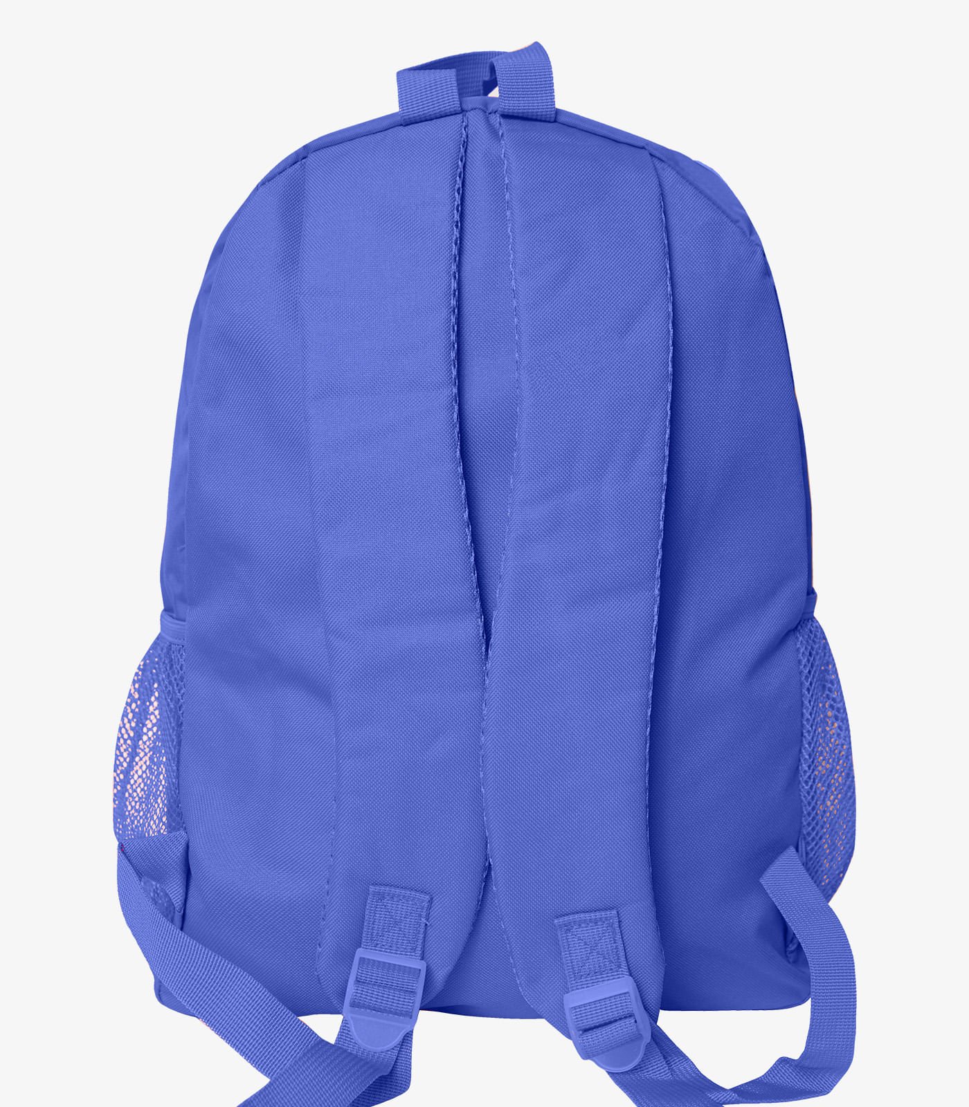 Mochila Escolar Feminina Estampada Flores Clio Azul Azul 3