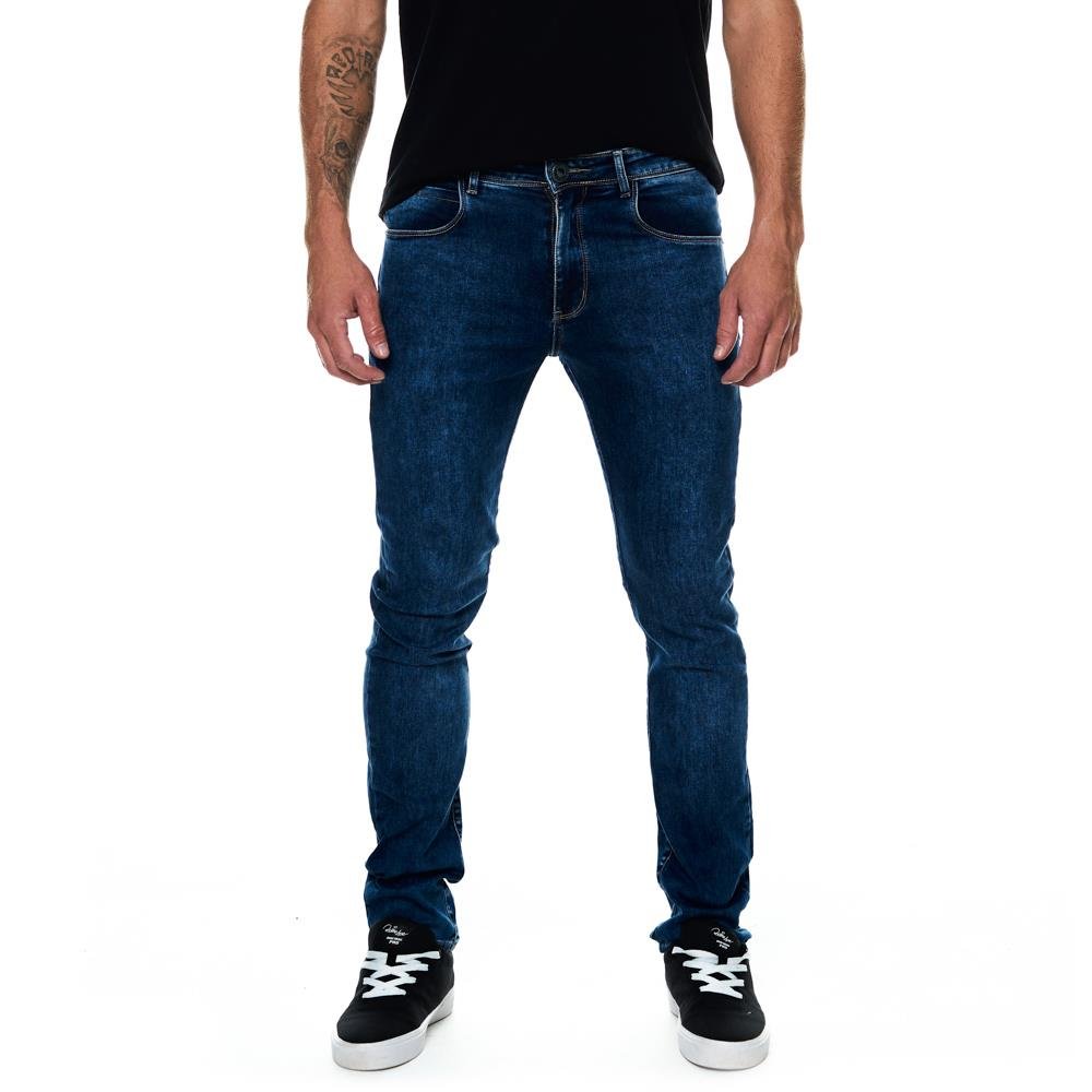 Calça jeans masculina slim mormaii