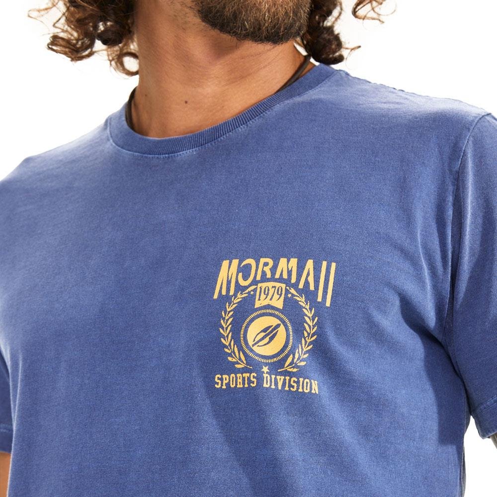 Camiseta masculina sports division olimpic mormaii Azul 2