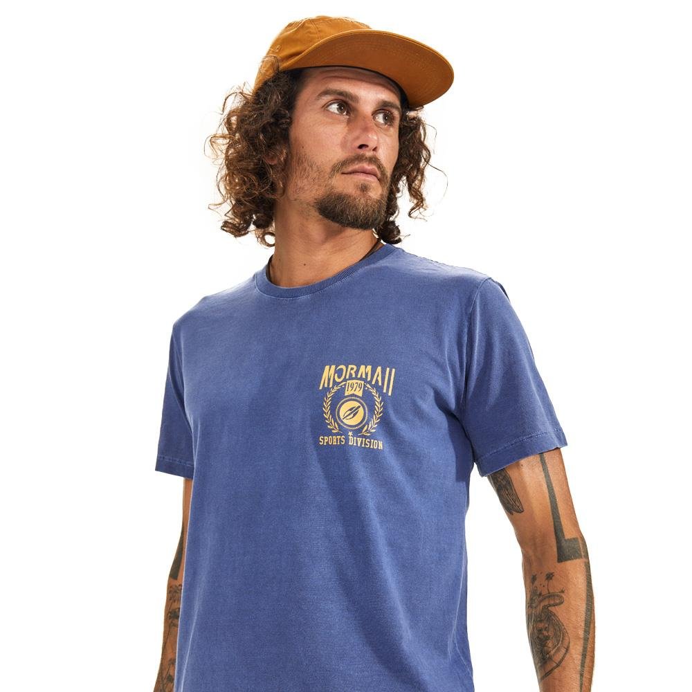 Camiseta masculina sports division olimpic mormaii Azul 3