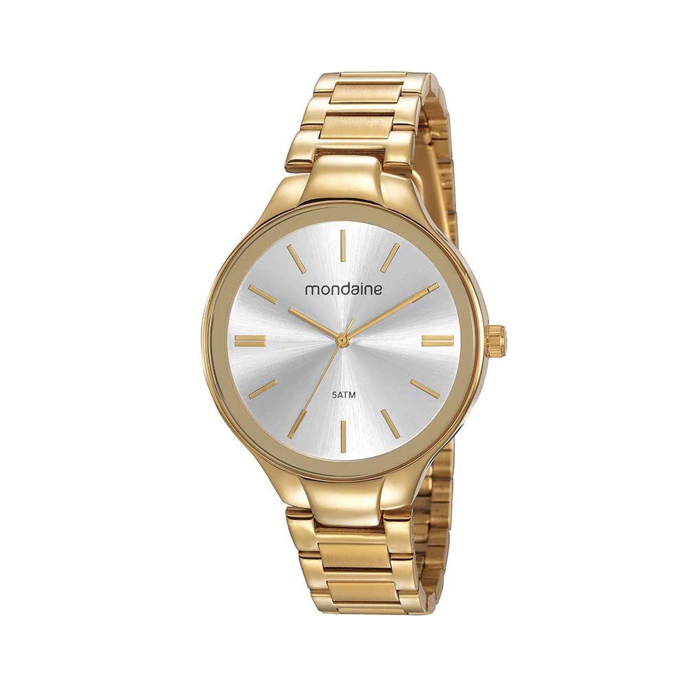 Relógio Feminino Minimalista Dourado Dourado 1